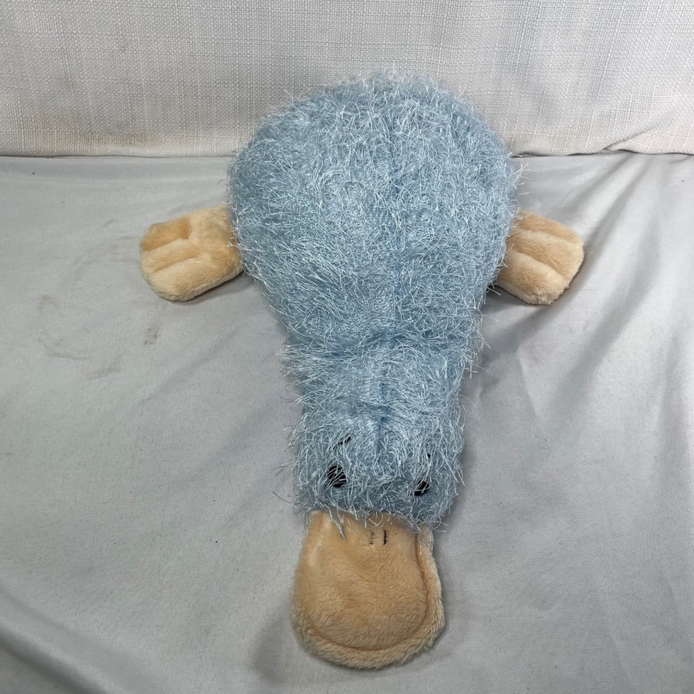 Webkinz Google Platypus Blue Fuzzy Tinsel Plush Stuffed Animal W Logo